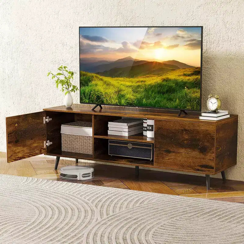 Meuble TV moderne de style médiéval