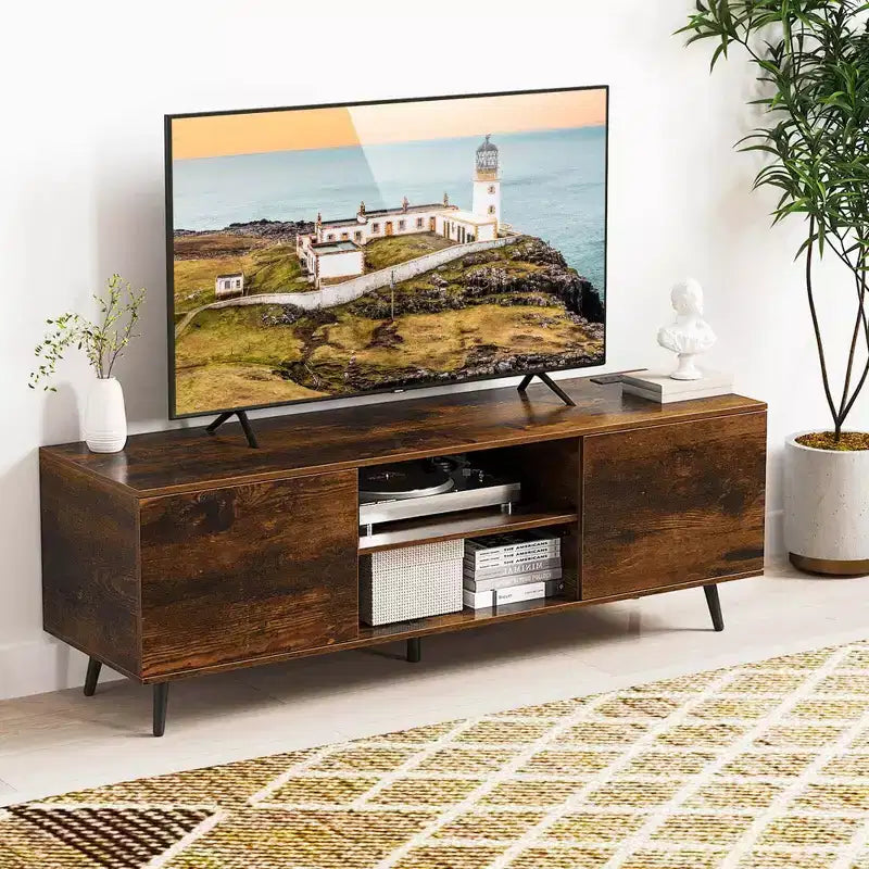 Meuble TV moderne de style médiéval
