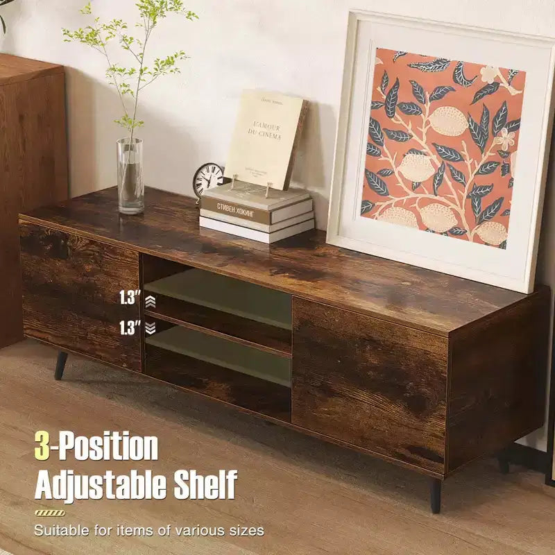 Meuble TV moderne de style médiéval
