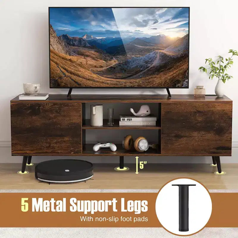 Meuble TV moderne de style médiéval