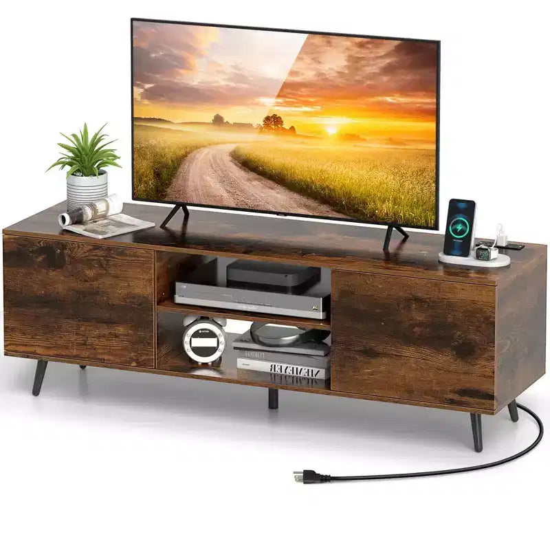 Meuble TV moderne de style médiéval