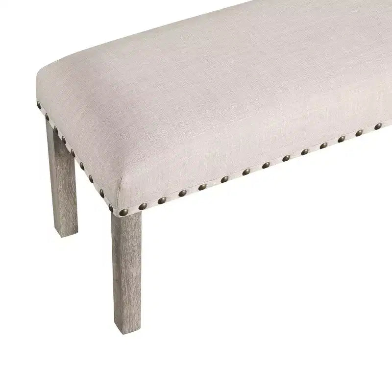 Tabourets de salle à manger capitonnés de style campagnard