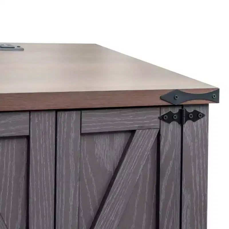 Table de chevet/table basse avec station de recharge