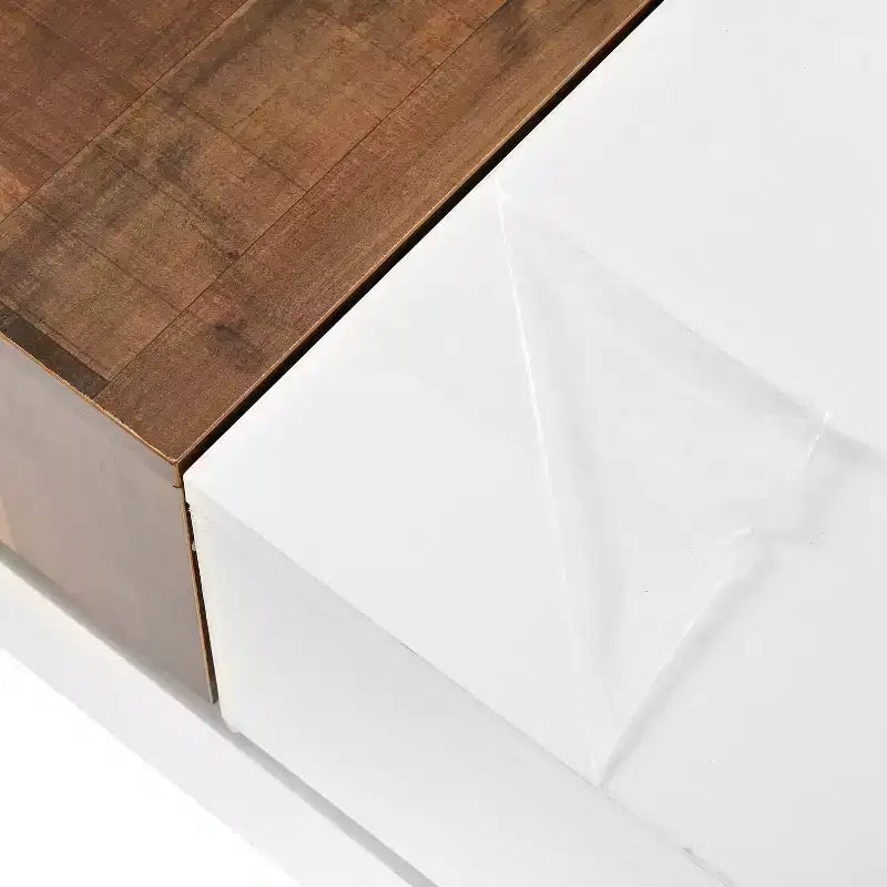 Table basse ronde, aucun assemblage requis, convient aux salons, bureaux et chambres à coucher
