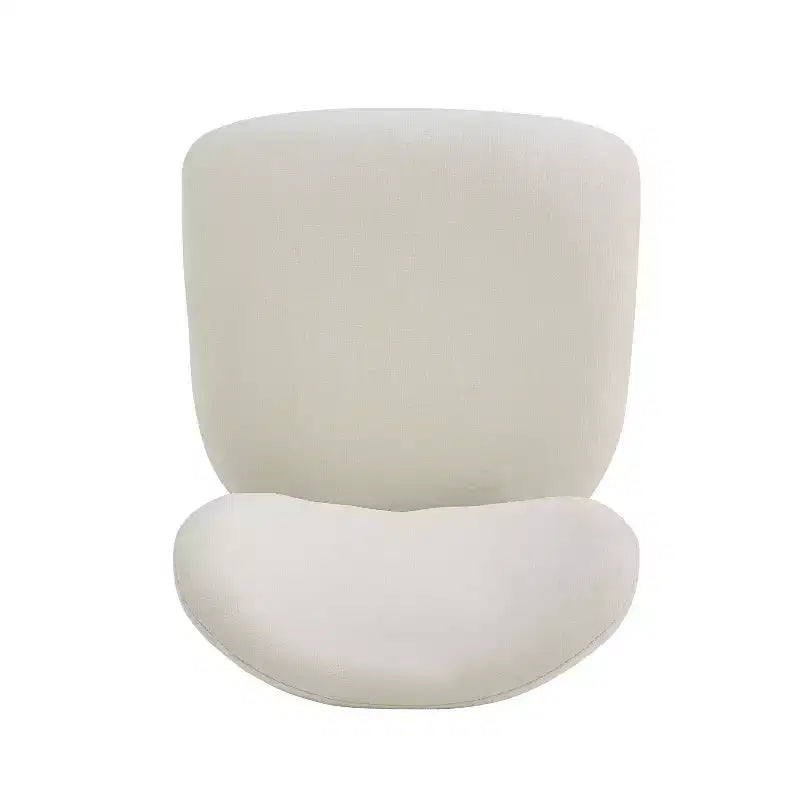 Chaise de salle à manger rembourrée, sans accoudoirs