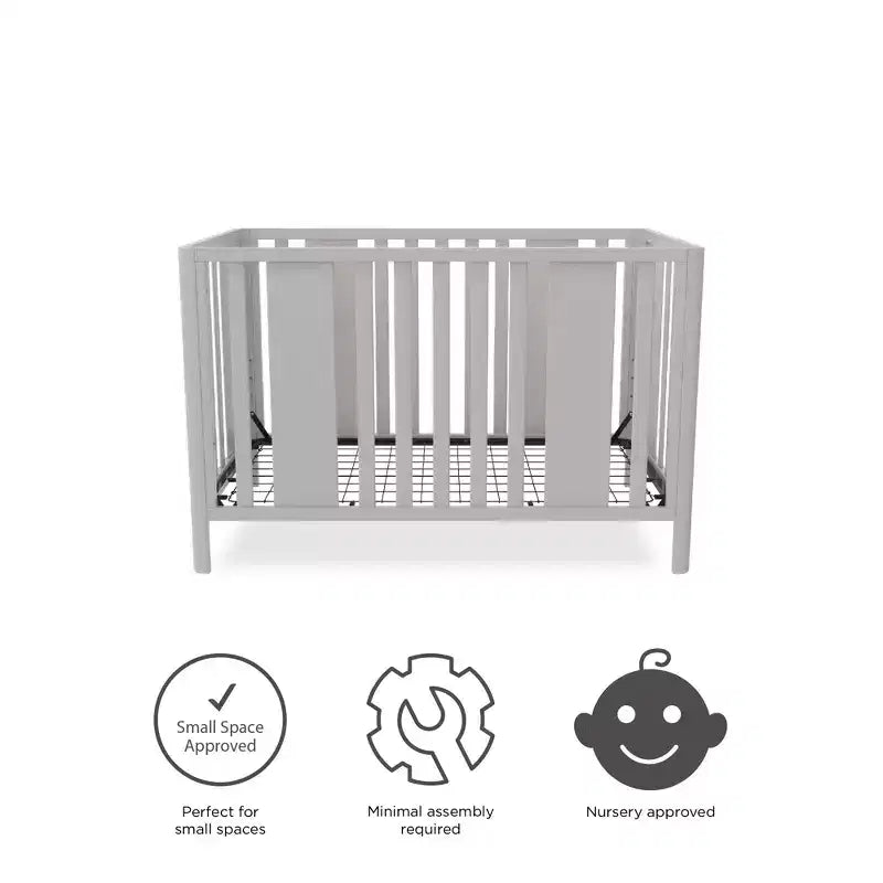 Berceau bébé à montants incurvés