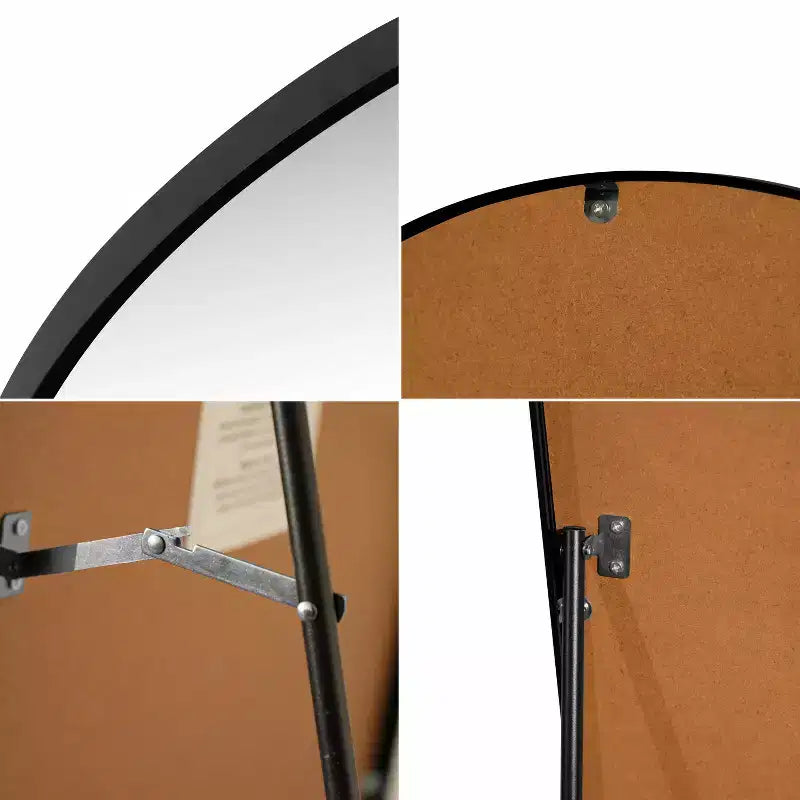 Miroir pleine longueur à cadre métallique