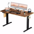 Ergonomic Height Adjustable Table with T-Shaped Metal Bracket Modern Computer Workstations