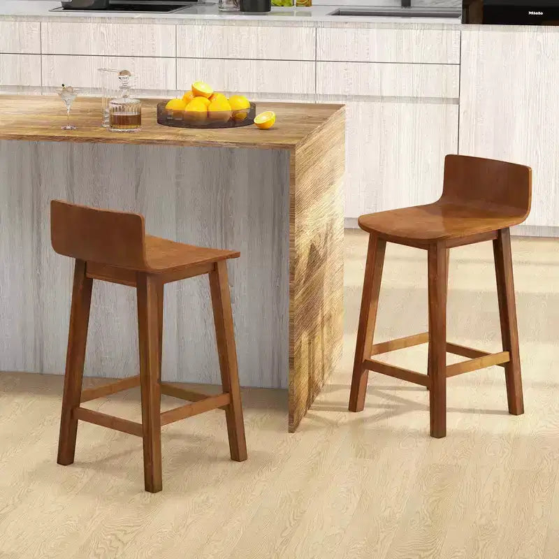 Tabourets de bar en bois