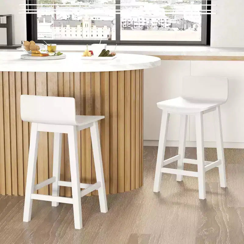Tabourets de bar en bois