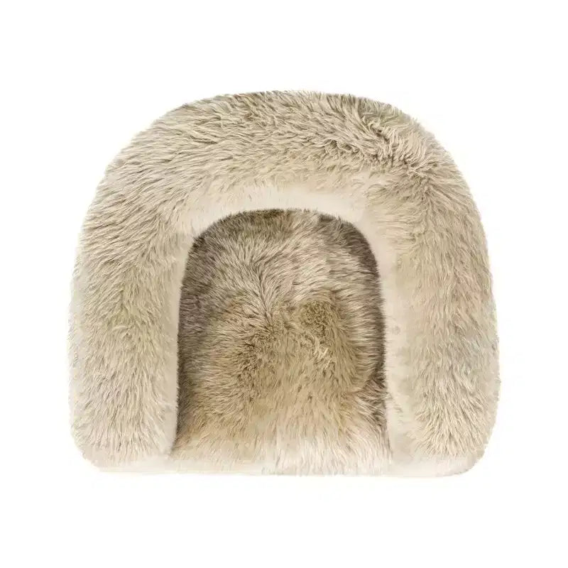 Fauteuil cabriolet en cuir de mouton véritable