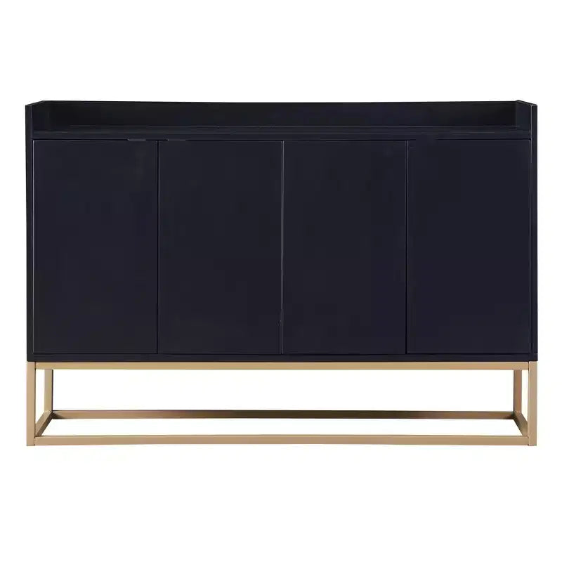 Bahut en bois 47,2 po avec 4 portes