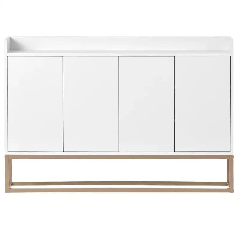 Bahut en bois 47,2 po avec 4 portes