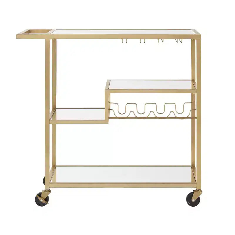 Estelle Bar Cart with Mirror - iNSPIRE Q