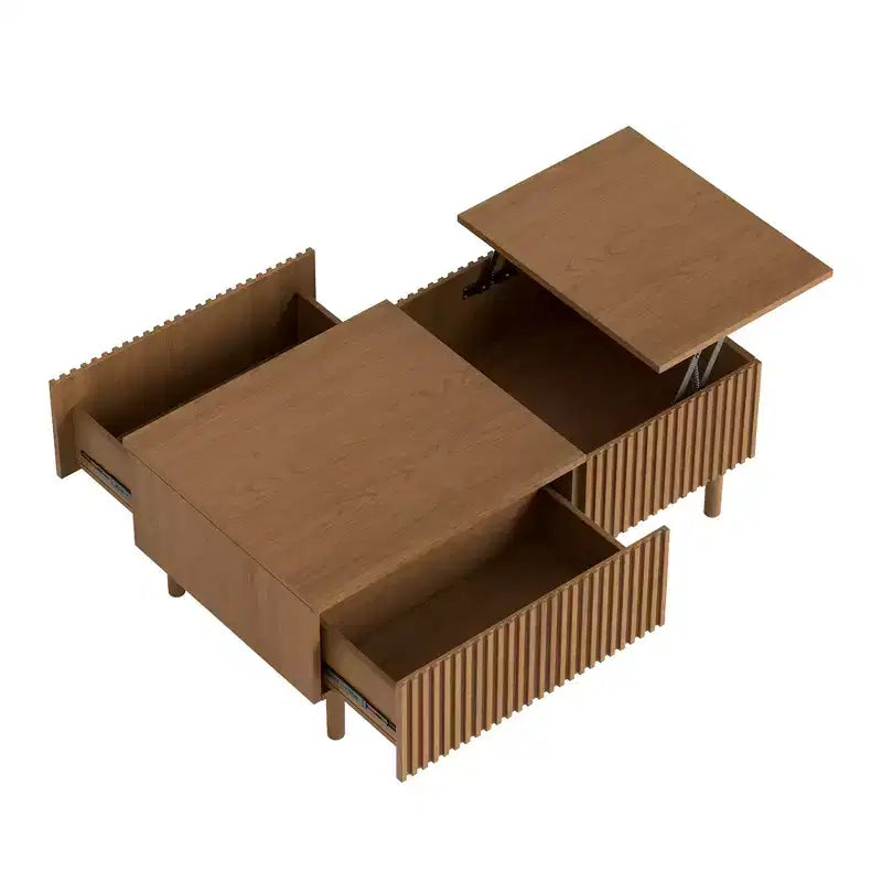 Table basse moderne réglable en hauteur