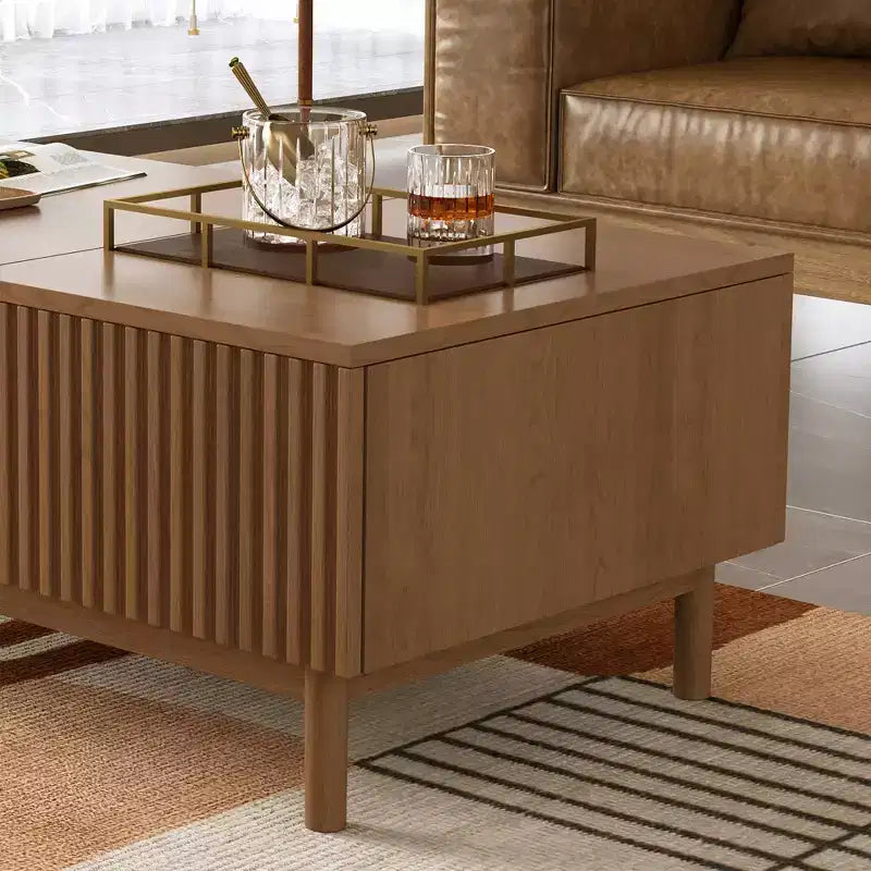 Table basse moderne réglable en hauteur