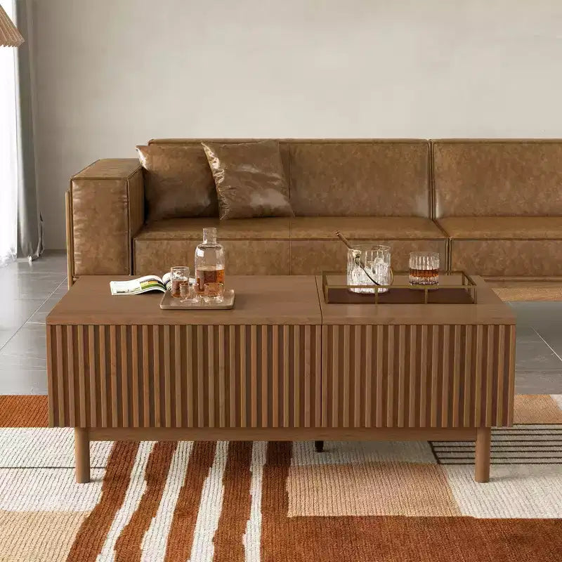 Table basse moderne réglable en hauteur