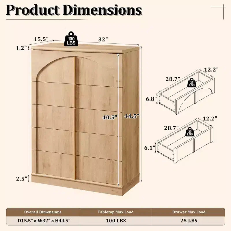 Coiffeuse moderne en bois sur pied