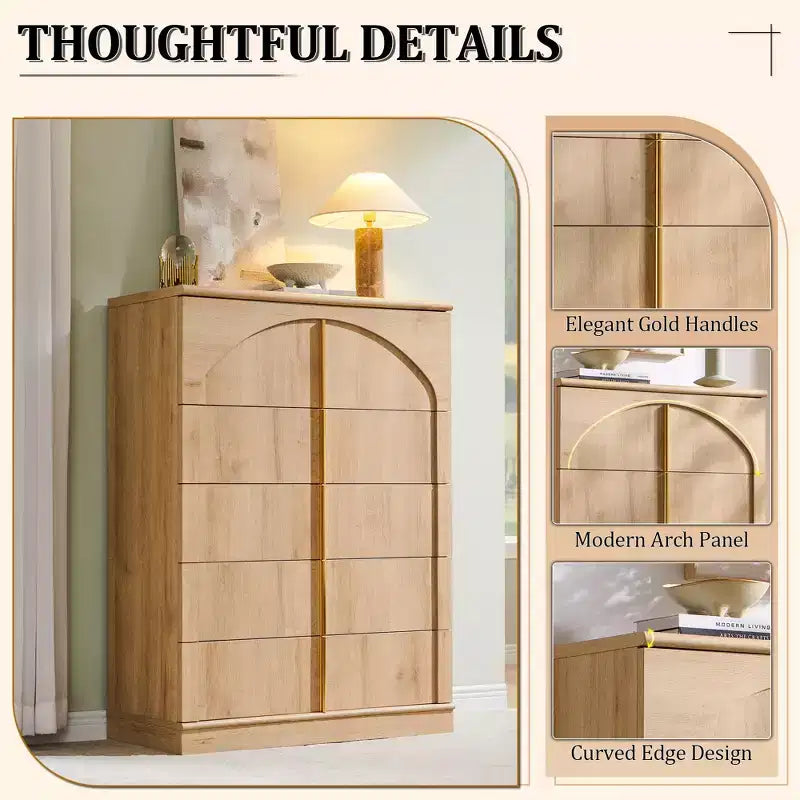 Coiffeuse moderne en bois sur pied