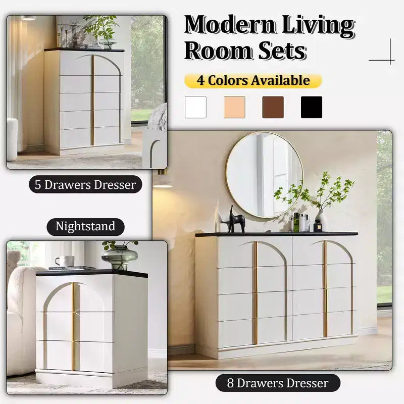 Coiffeuse moderne en bois sur pied