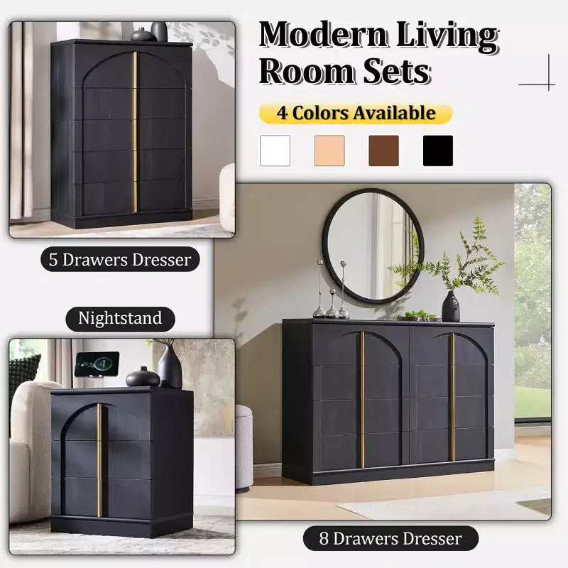 Coiffeuse moderne en bois sur pied