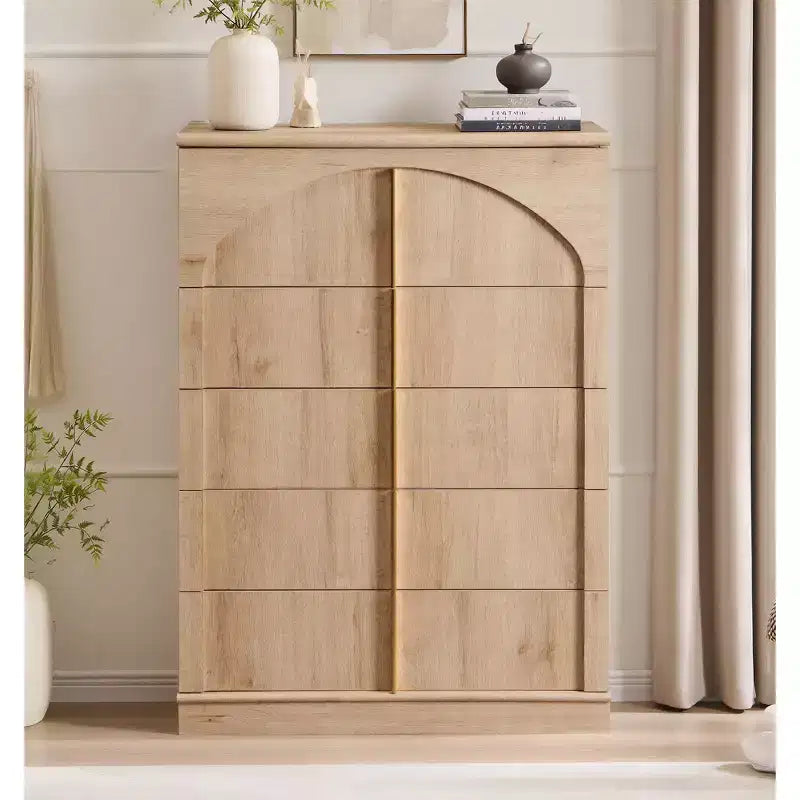 Coiffeuse moderne en bois sur pied