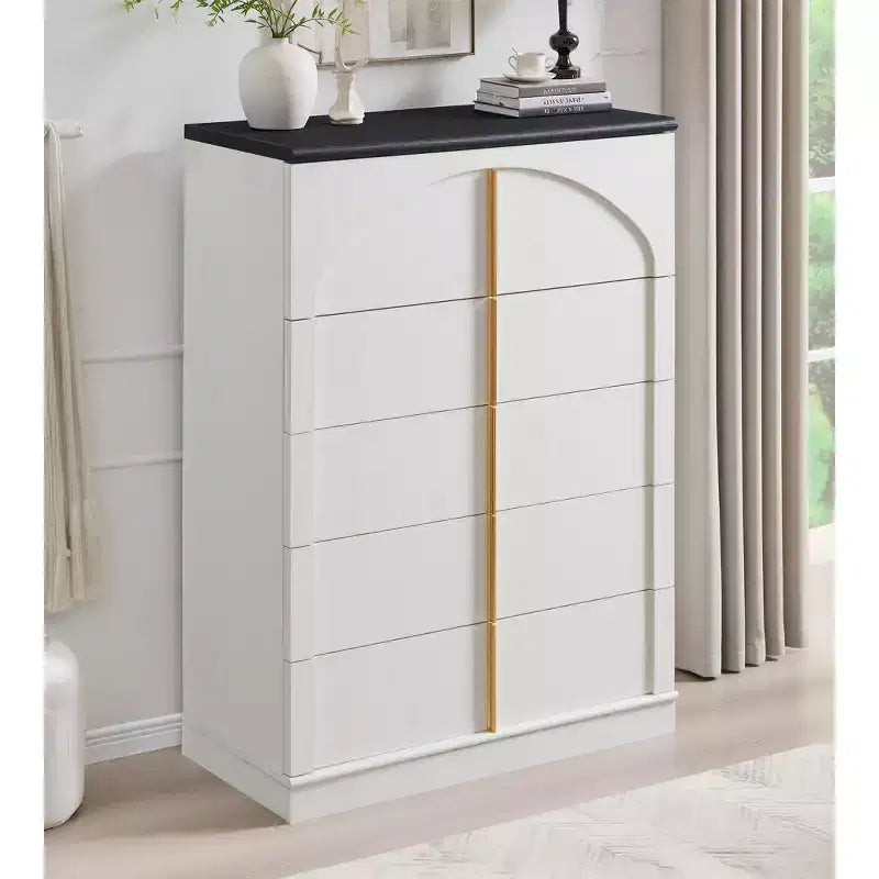 Coiffeuse moderne en bois sur pied