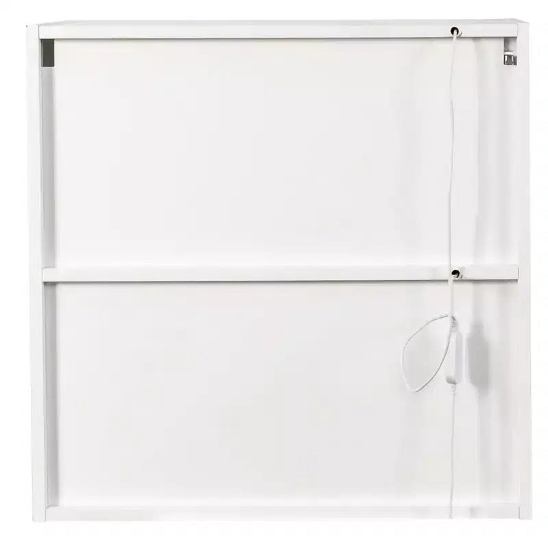 Meuble haut mural moderne de 60 cm avec 2 portes vitrées