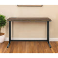 47 Brown and Black Writing Desk