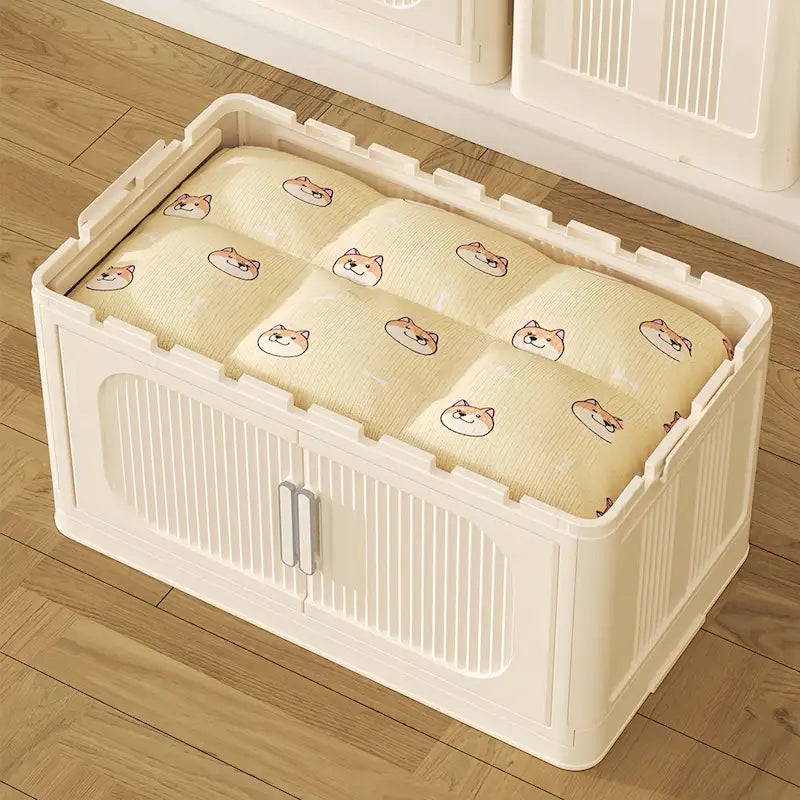 19.69 Side Wide Folding Storage Cabinet