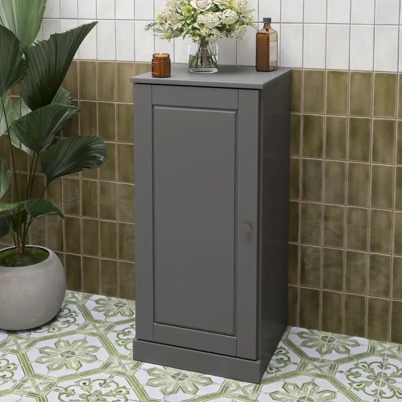 100% Solid Wood 16.5 Bathroom Cabinet with Optional Doors by Palace Imports
