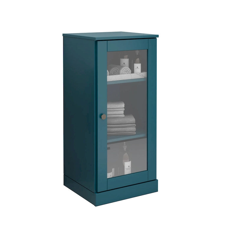 100% Solid Wood 16.5 Bathroom Cabinet with Optional Doors by Palace Imports