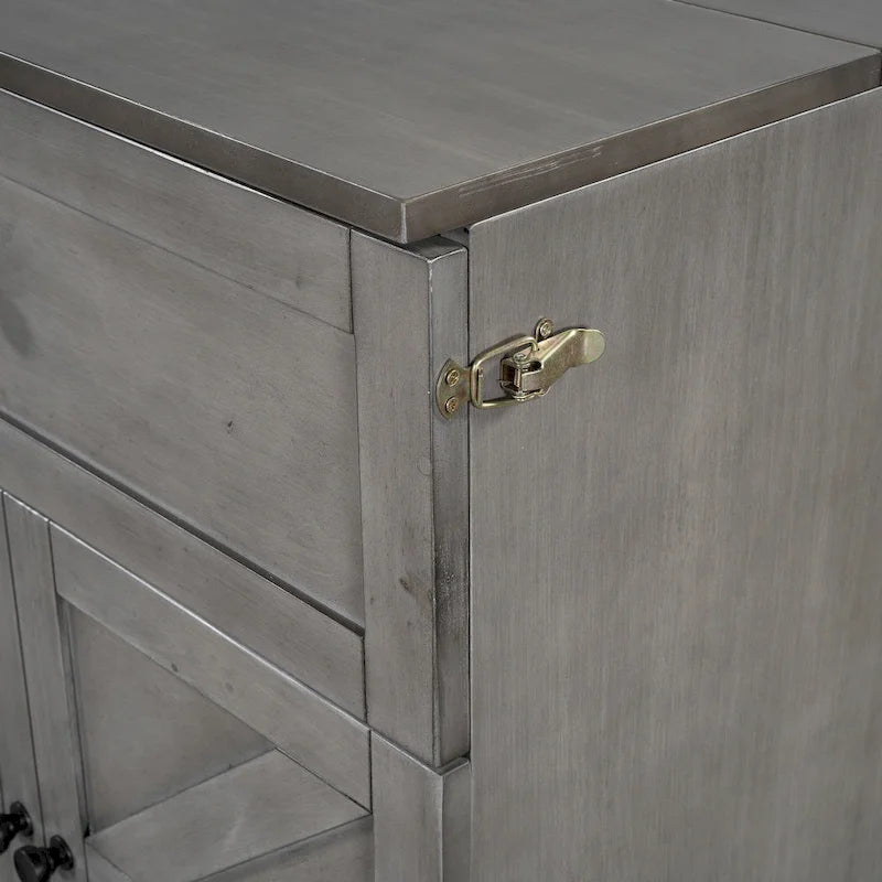 Queen Size Modern Murphy Bed with Versatile Storage Drawers & USB