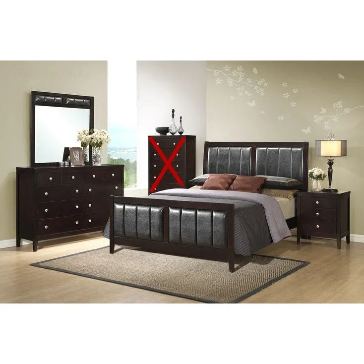 Contemporary Styling Rosa Queen/King Bedroom Set
