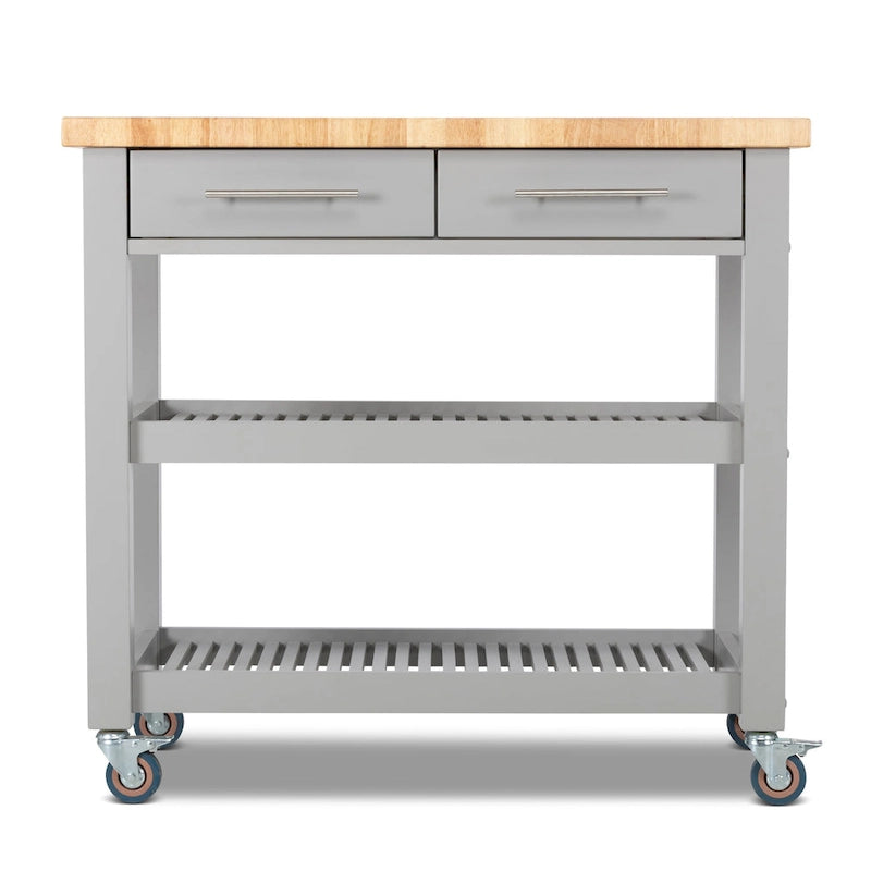 Chris & Chris Pro Chef Work Station Natural All Wood