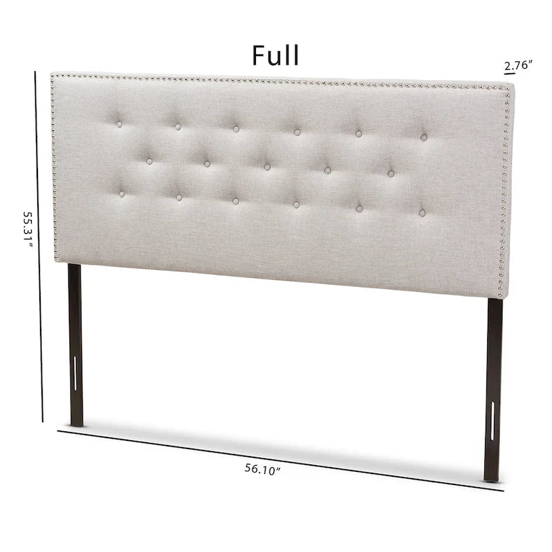 Contemporary Fabric Headboard by Baxton Studio