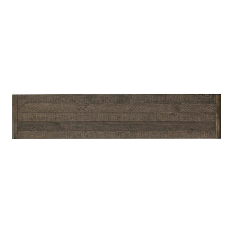Aurelle Home Modima Rustic Rounded Edge Entertainment Center