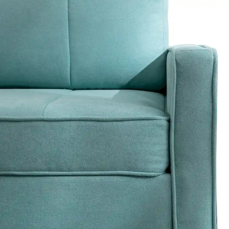 DIY Convertible Sectional Sofa Couch with Ottoman