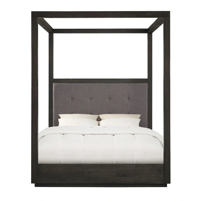 Carbon Loft Barron King-size Canopy Bed