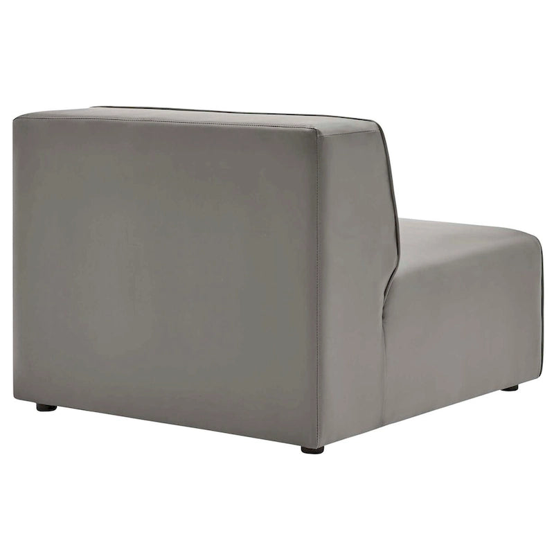 Mingle Vegan Leather 5-Piece Sectional Sofa