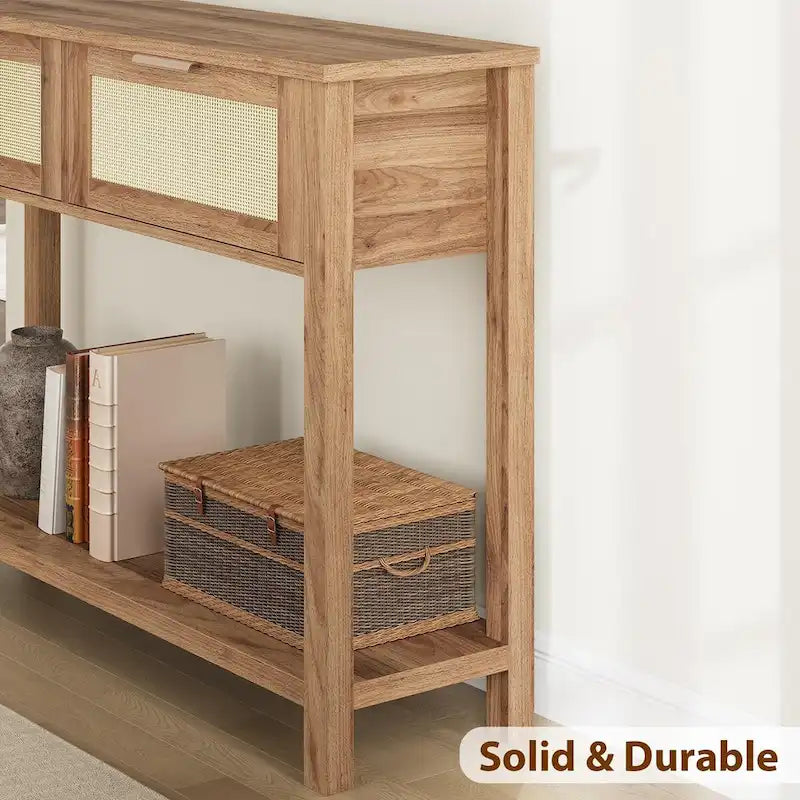 Entryway Table with 2 Drawers