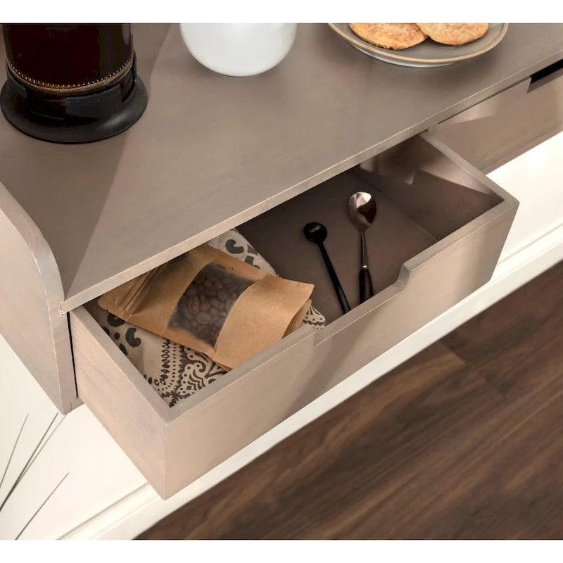 Kate and Laurel Kitt Floating Shelf Console Table