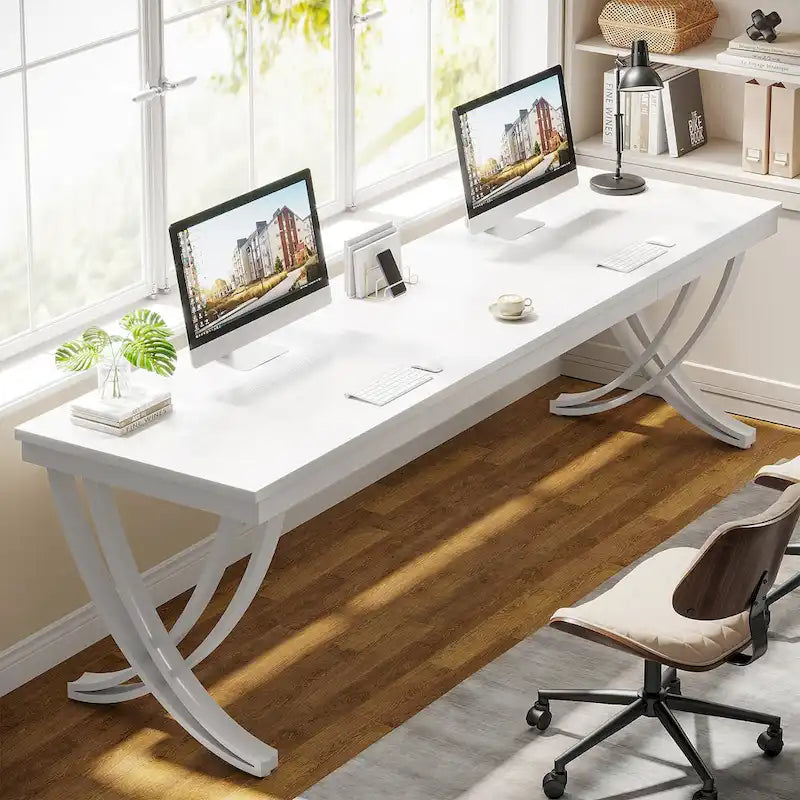 78 Computer Desk for Home Office, Rectangular Writting Table for Study Room