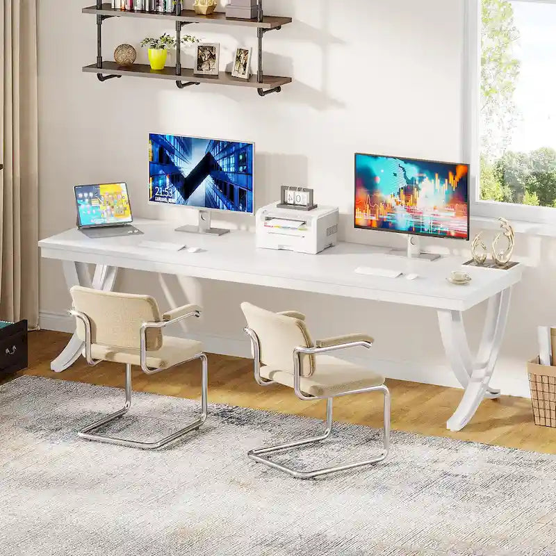 78 Computer Desk for Home Office, Rectangular Writting Table for Study Room